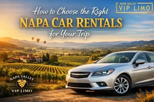 Learn how to choose the right Napa car rentals for your trip, from budget to luxury options, for a smooth and enjoyable Napa Valley experience.