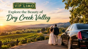 Explore the beauty of Dry Creek Valley with luxury transportation